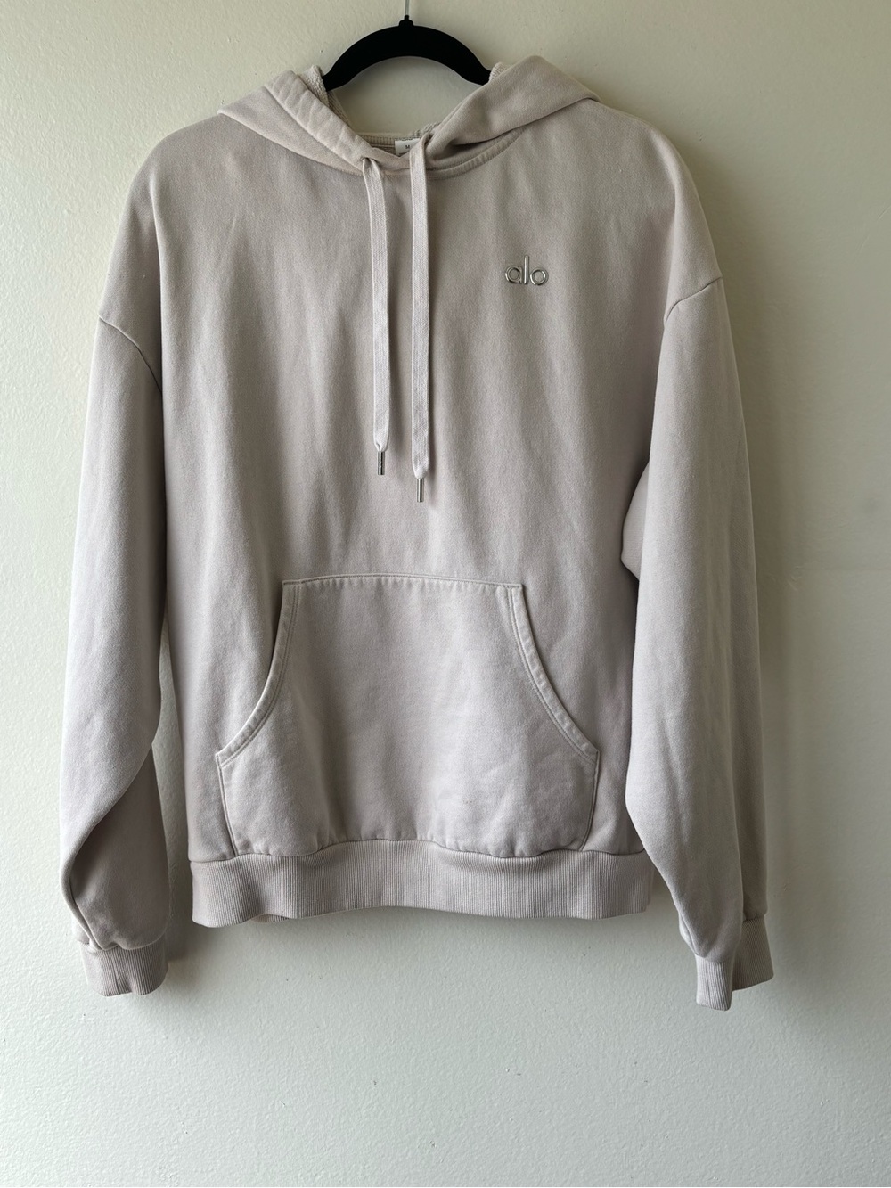 ALO Yoga Light Beige Pullover Hoodie